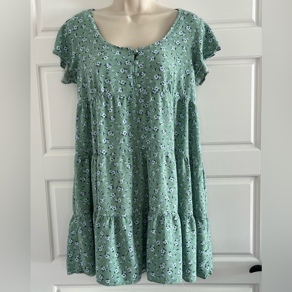 Aeropostale Green Mini Dress - Picture 3 of 12